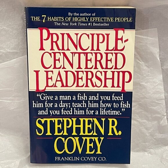 Principle-Centered Leadership by Stephen R. Covey Book - Picture 1 of 12